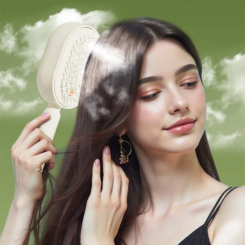 Electric Spray & Massage Comb.