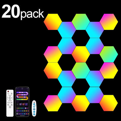 Hexagonal Led Wall Light