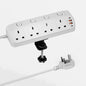UK Desk Clamp Triangle Socket