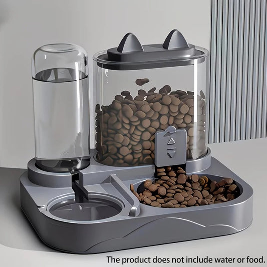 Mini 2-in-1 Pet Feeder & Water Dispenser