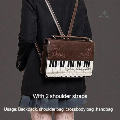 Vintage Piano Covertible Bag