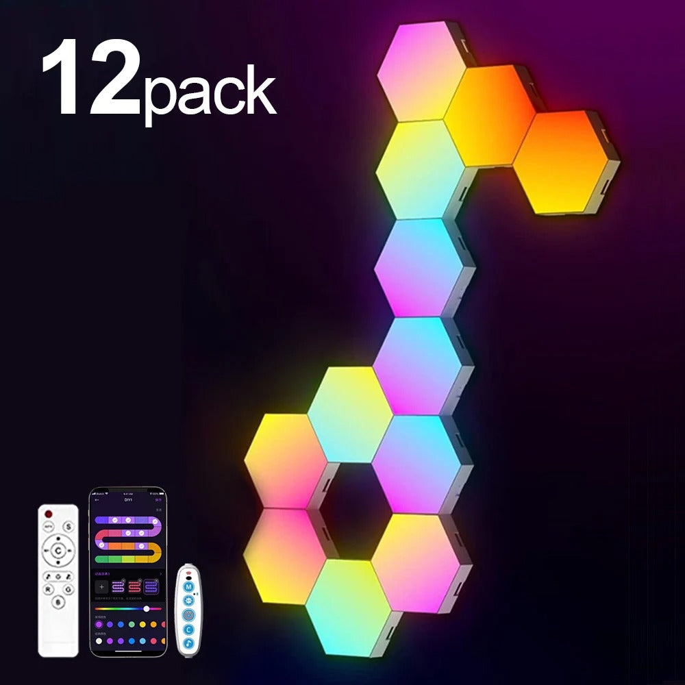 Hexagonal Led Wall Light