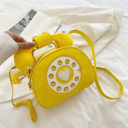 Telephone-Shaped Purse