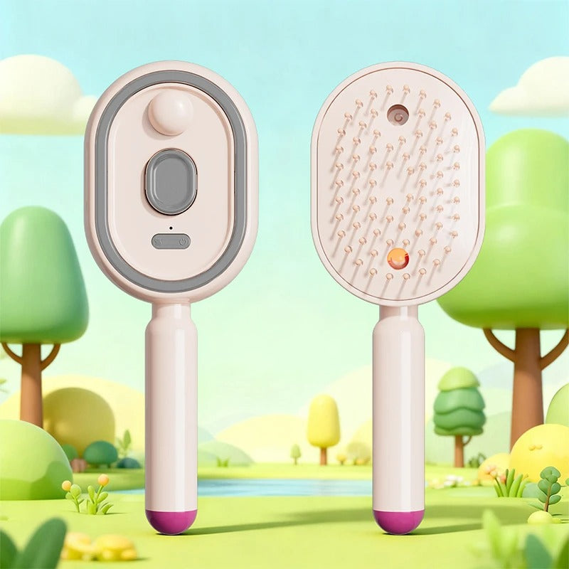 Electric Spray & Massage Comb.