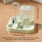 Mini 2-in-1 Pet Feeder & Water Dispenser