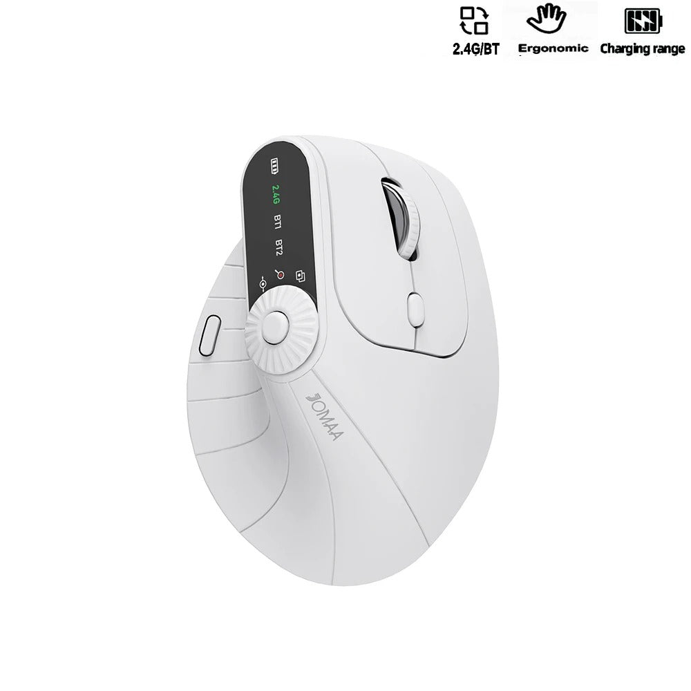 Vertical Ergonomic Mouse with Adjusting Knob