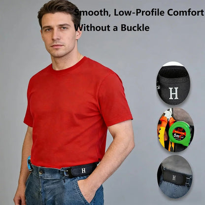 No Buckle Elastic Tool Belt